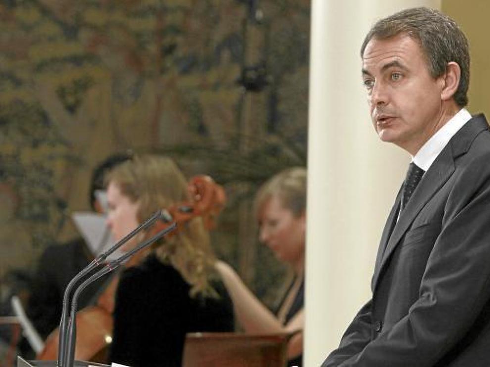 El presidente del Gobierno, Rodríguez Zapatero