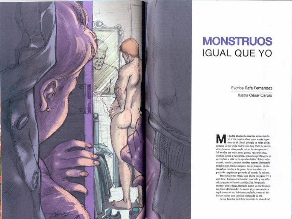 Reportaje aparecido en la revista.