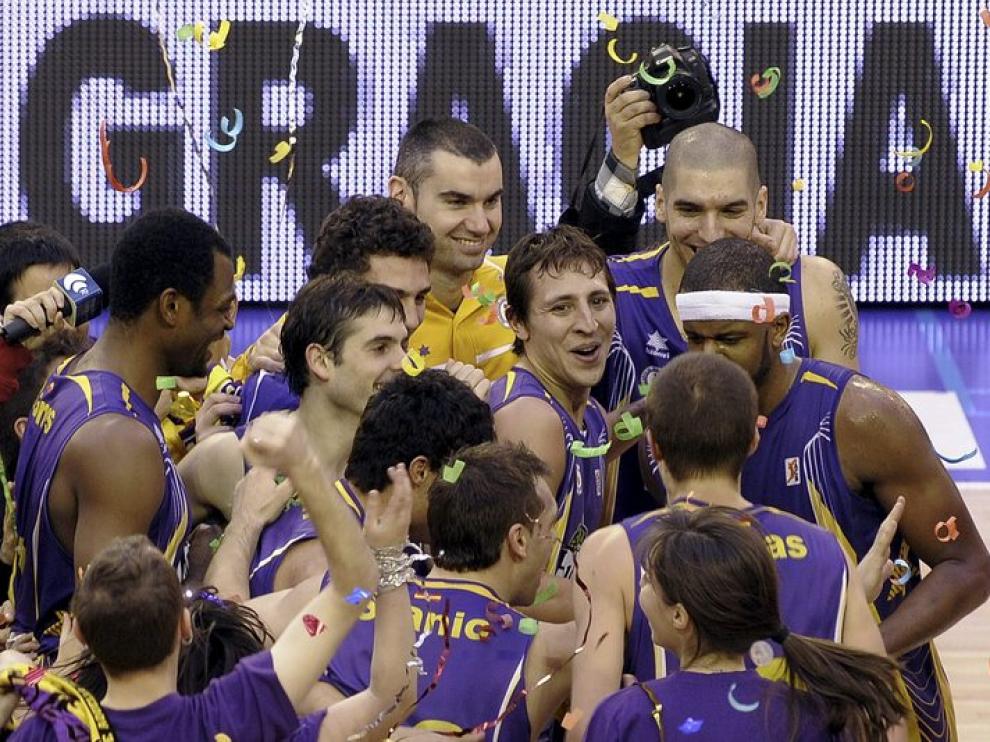 Los vallisoletanos celebran su gesta.