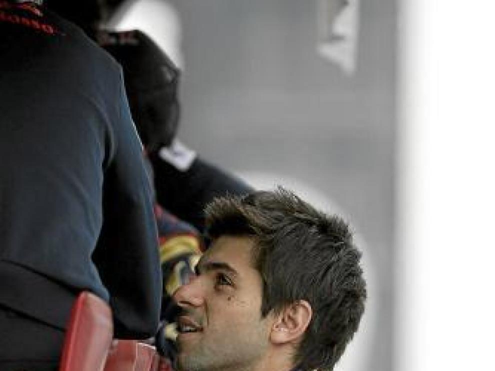 Jaime Alguersuari, en un entrenamiento de Toro Rosso.