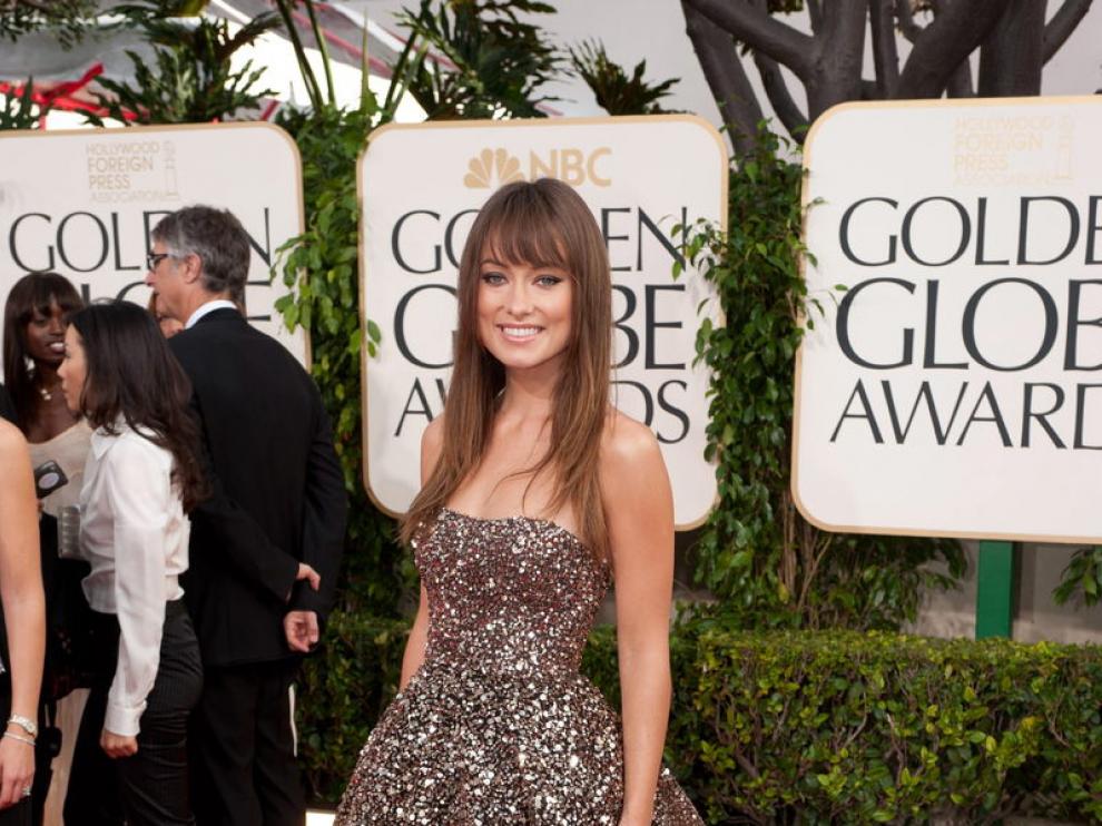 Olivia Wilde, sobre la alfombra roja