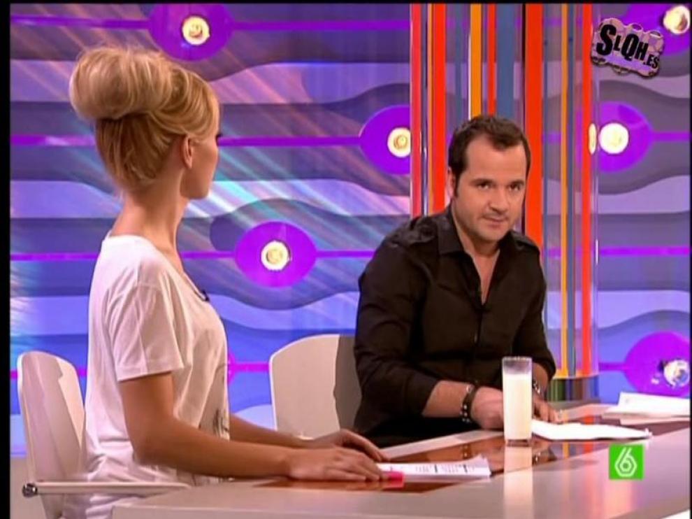 Ángel Martín durante un programa.