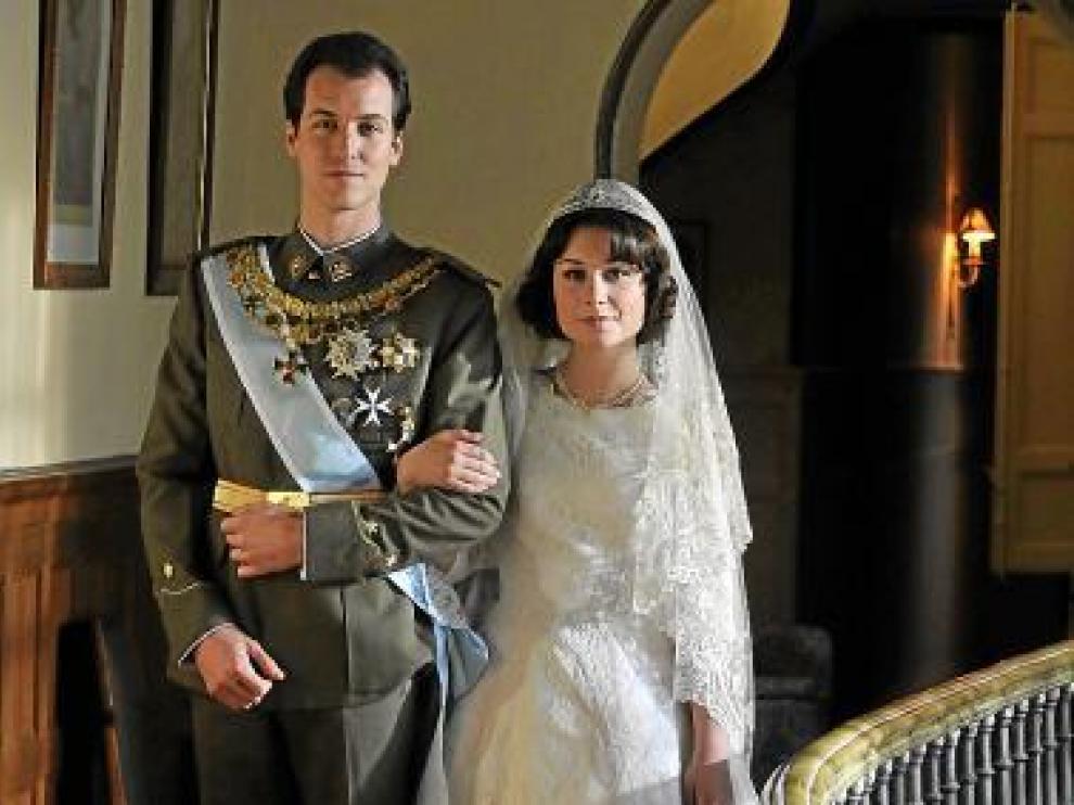 Jordi Suquet y Nadia de Santiago, como los Reyes.