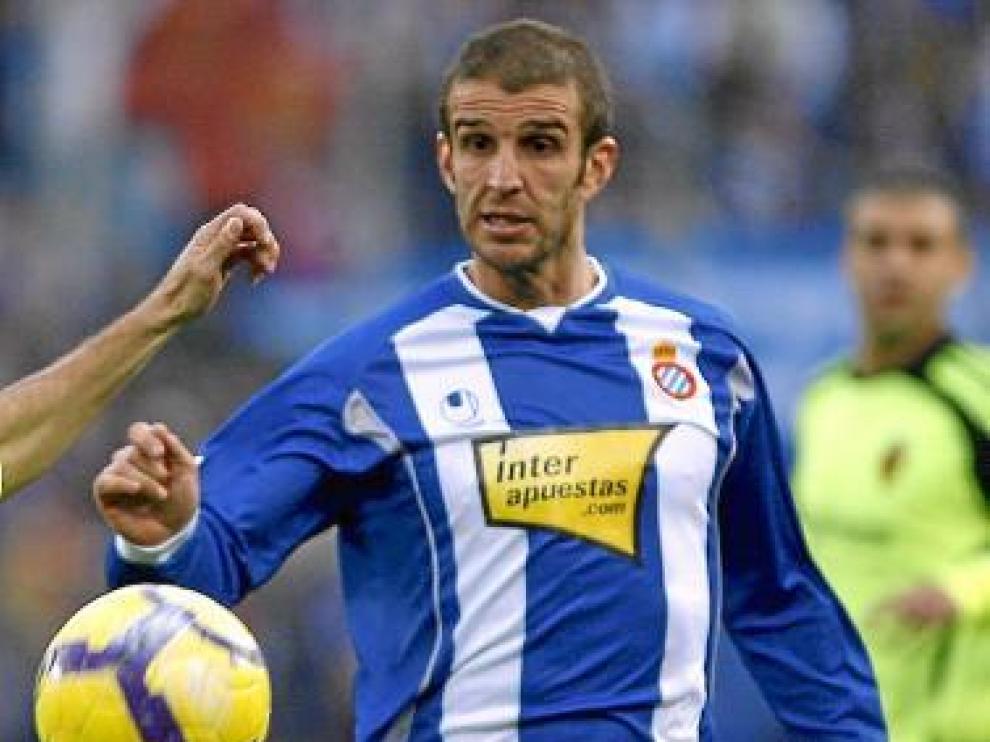 Alonso, delantero uruguayo del Espanyol.