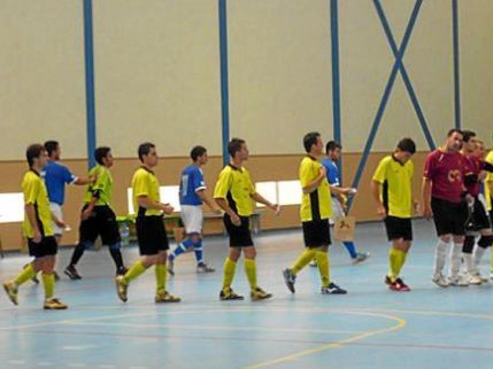 Imagen del partido entre el Pinseque y La Gomera, jugado en la isla tinerfeña.