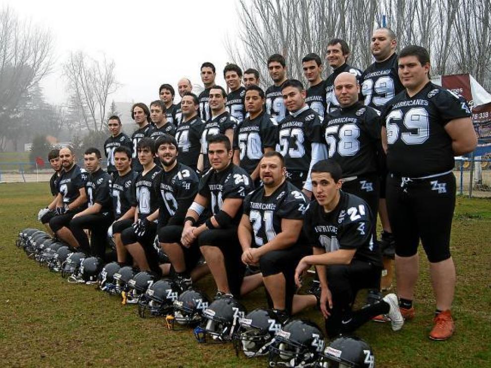 Formación de los Hurricanes, por segundo año en la elite del 'football' americano.
