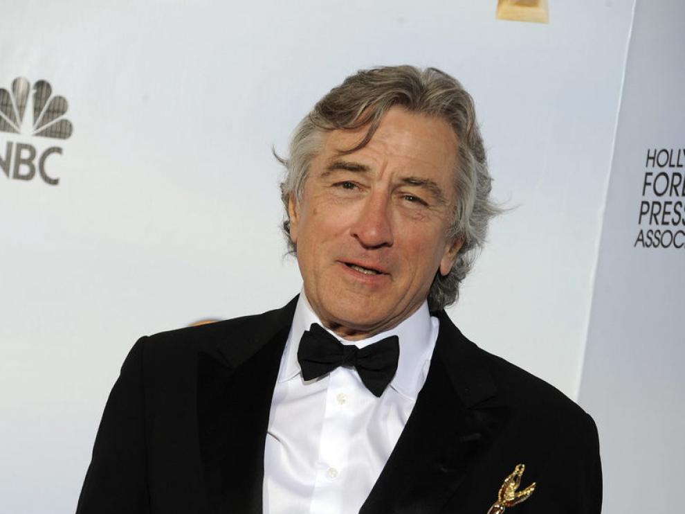 Robert De Niro en los Globos de Oro.