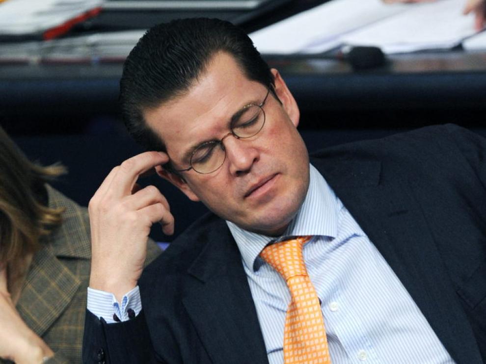 El ministro de Defensa alemán, Karl-Theodor zu Guttenberg