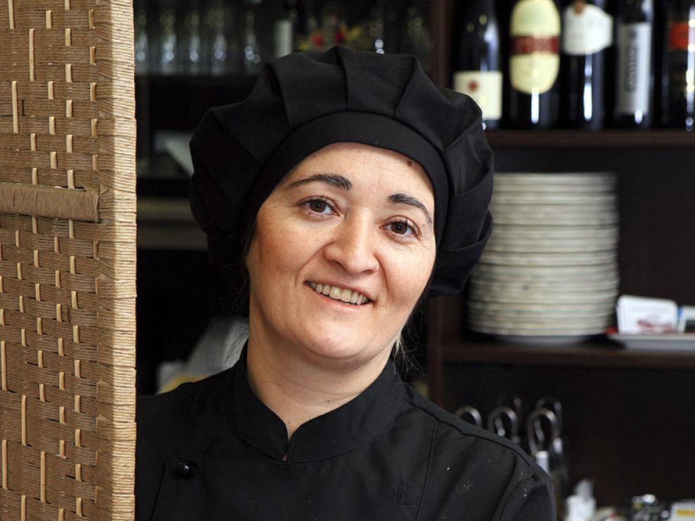 Ana María Igarza, cocinera del restaurante A Mesa Puesta
