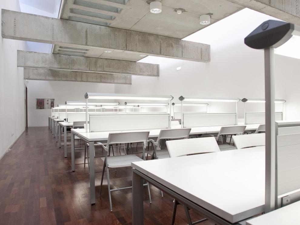 Nueva sala de estudio del Museo del Fuego.