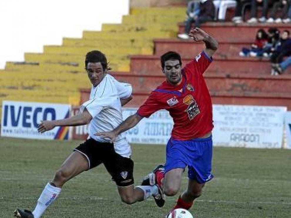 Imagen del partido que enfrentó al Teruel con el Alzira.