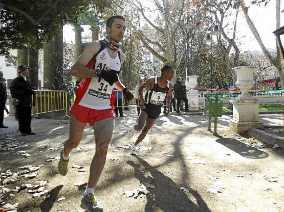 'Cipri', el primero de la izquierda, en uno de los grupos que se formaron durante el Memorial Alós.
