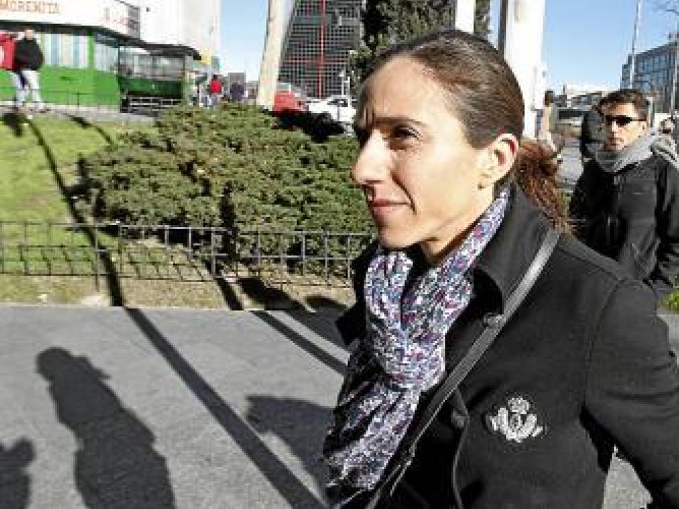 Nuria Fernández declaró ayer en calidad de testigo.