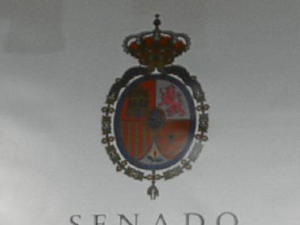 Ángeles González Sinde, ayer en el Senado.
