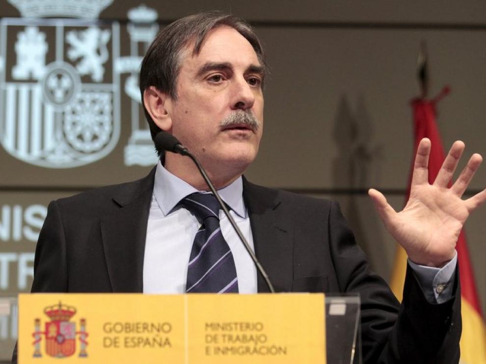 El ministro de Trabajo, en rueda de prensa
