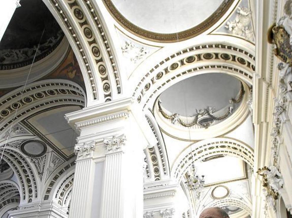 El proyecto de Antonio López para pintar en la basílica del Pilar, en punto muerto