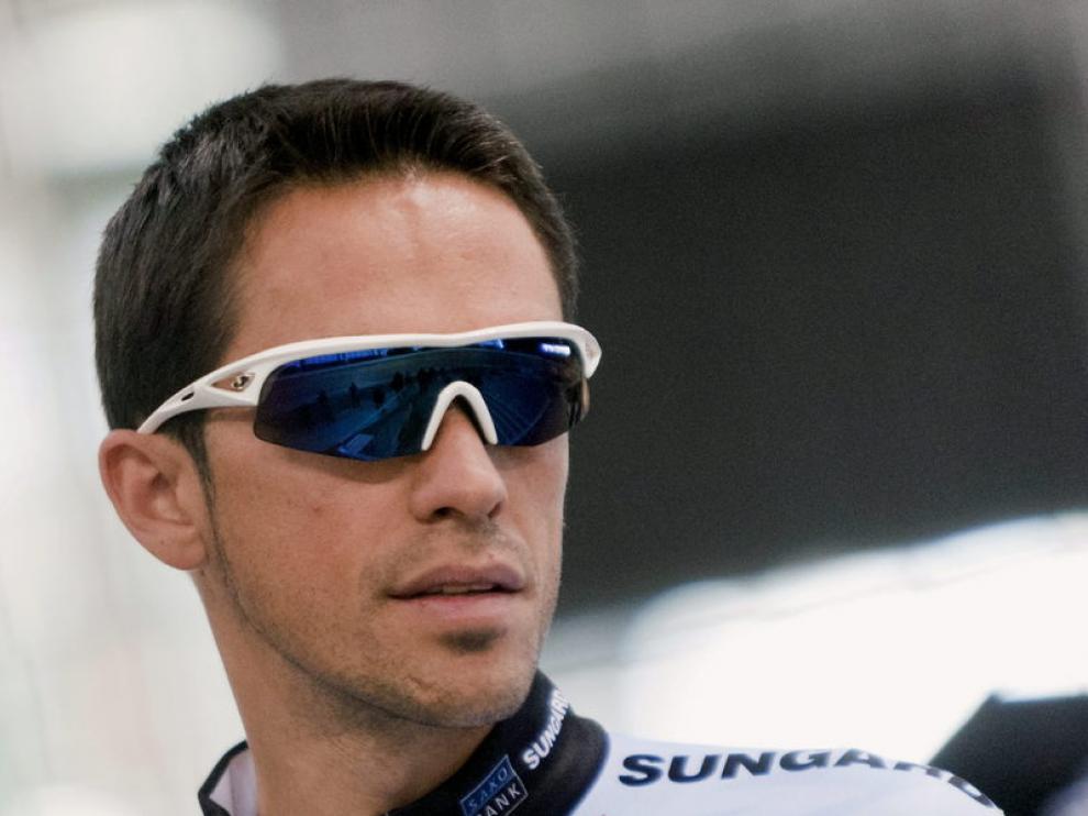 Contador entrena en Mallorca
