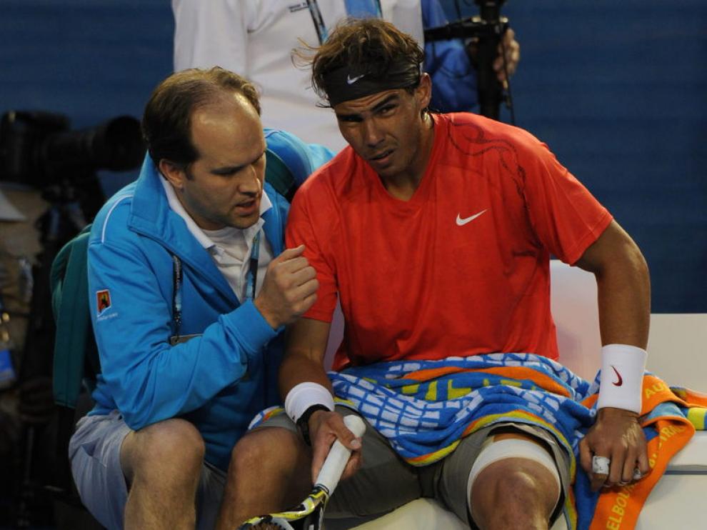 Nadal jugó con problemas físicos en Australia