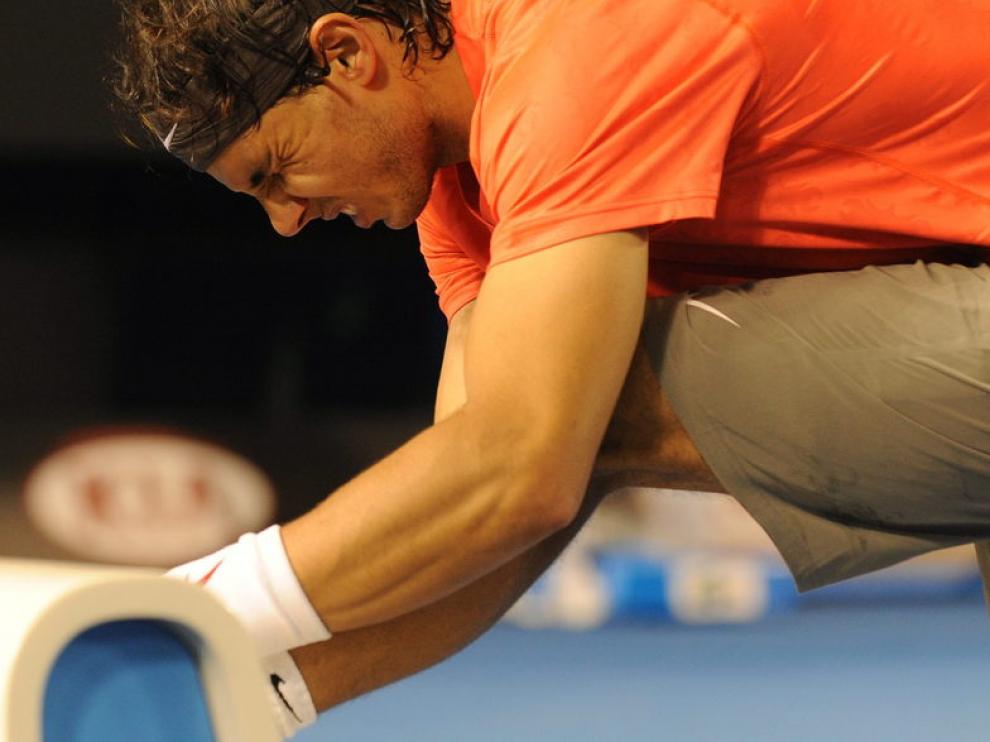 Nadal, lesionado en Australia