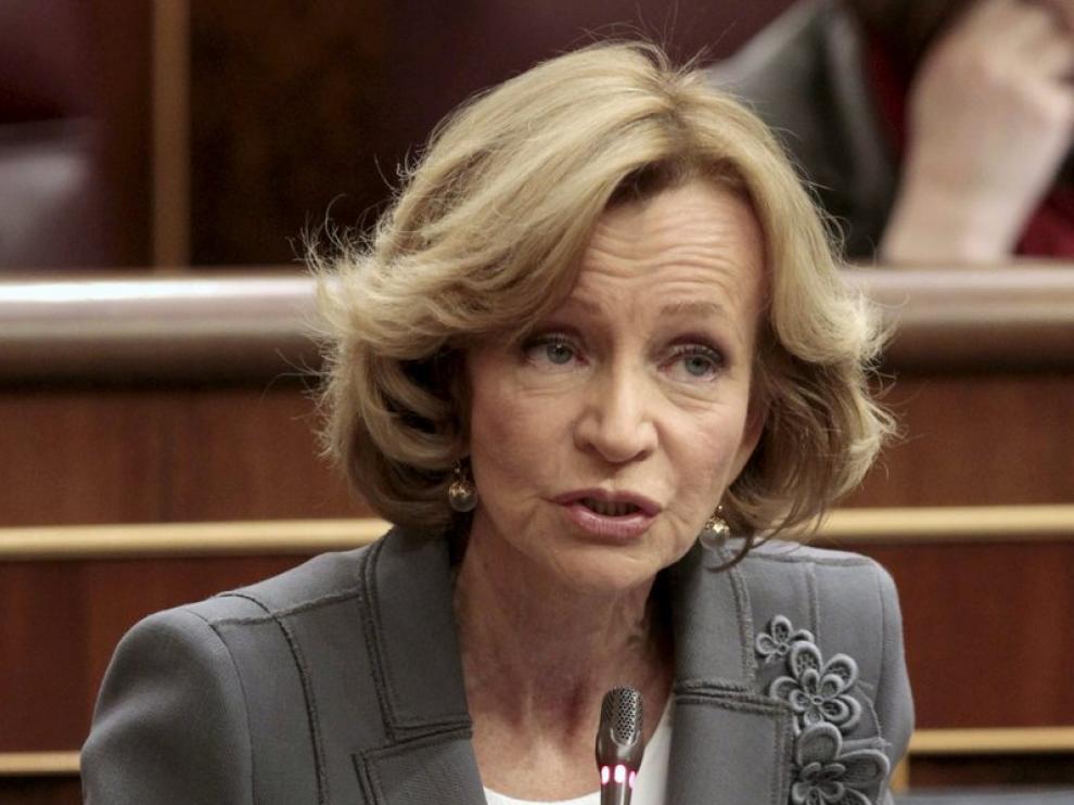 La vicepresidenta económica, Elena Salgado