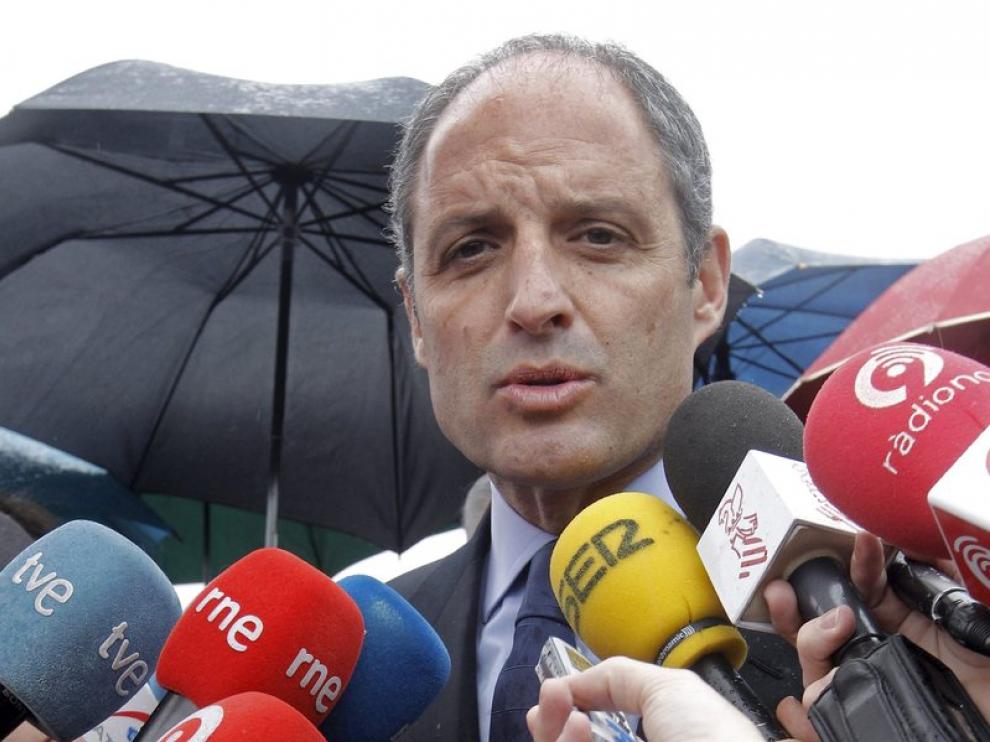 El presidente del gobierno valenciano, Francisco Camps