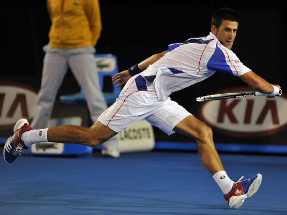 El serbio Novak Djokovic