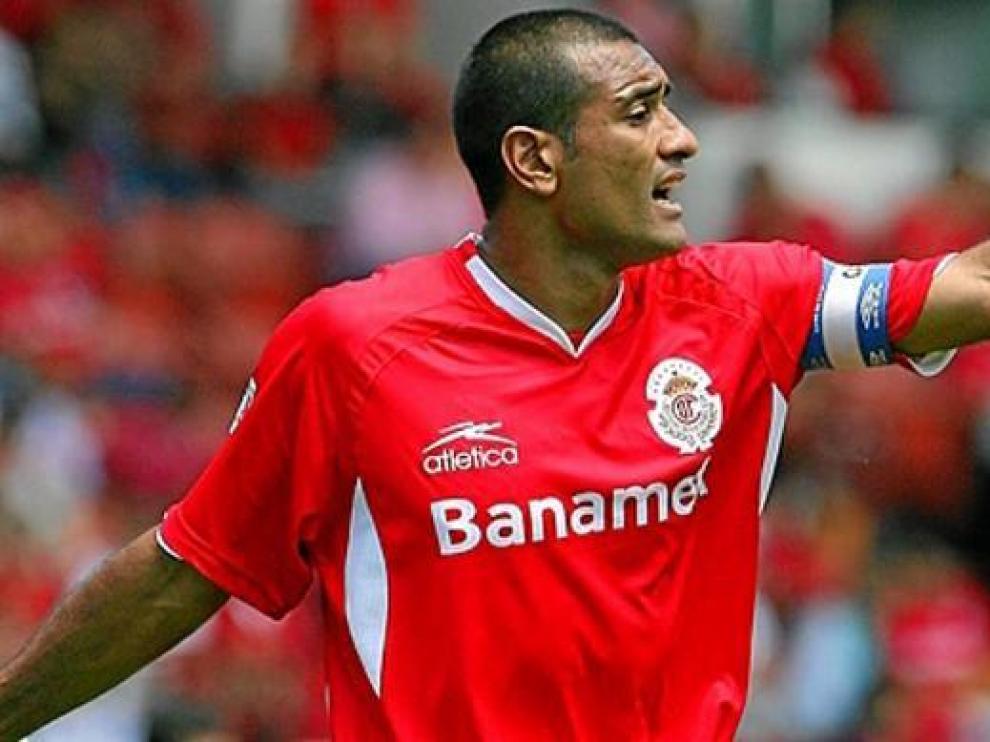 Paulo Da Silva, en un partido en su etapa en el Toluca de México.