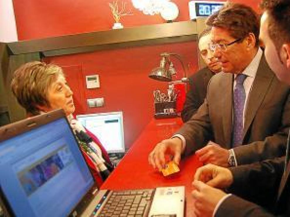 Aliaga, junto a Guerrero, realizó la primer compra en Pepa Murillo.