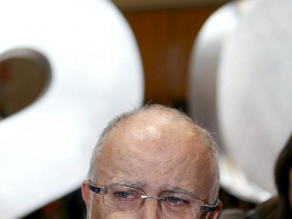 El secretario de Estado de Infraestructuras, Víctor Morlán, hoy en la exposición 'Gobiernos para los ciudadanos'