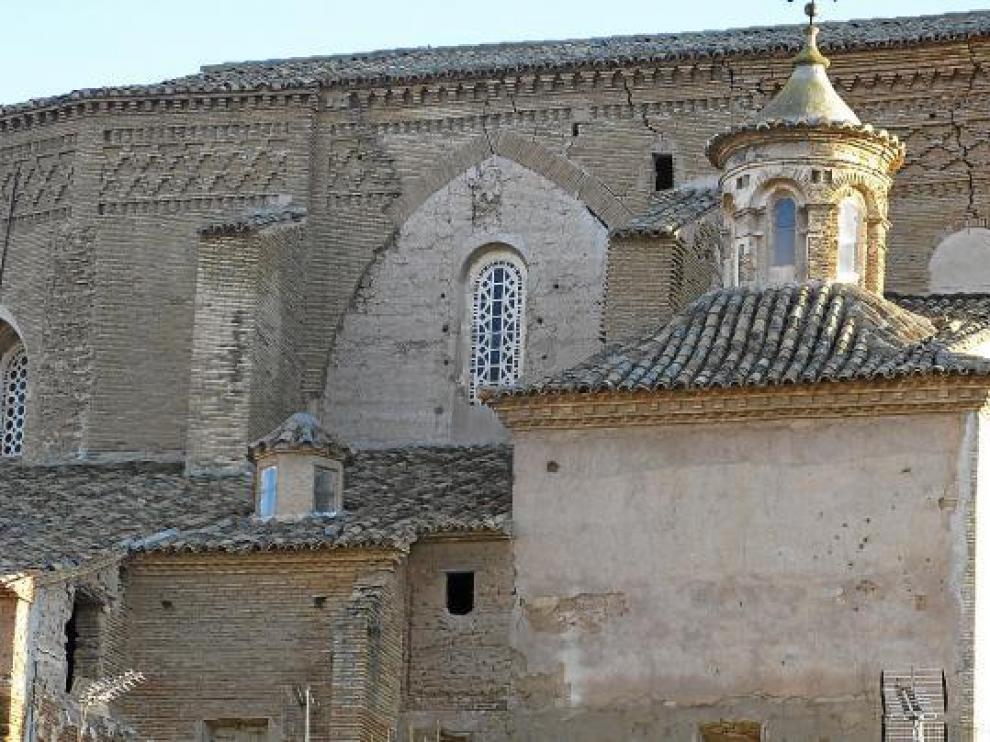 Una foto de archivo de la sinagoga de Híjar.