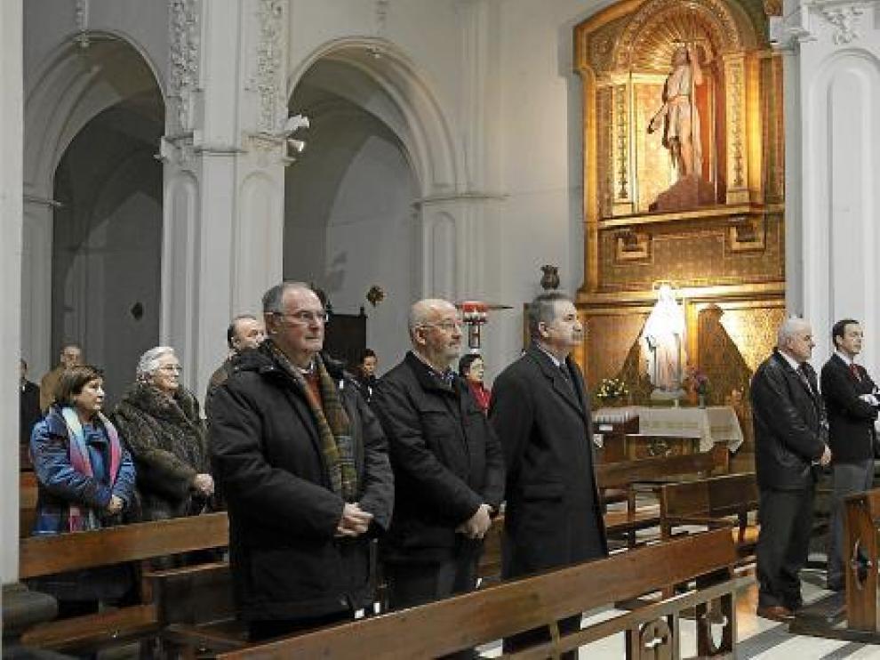 El delegado del Gobierno y el general jefe de la Guardia Civil en Aragón asistieron al acto.