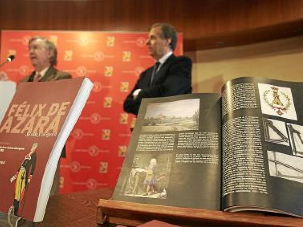 Presentación del primer tomo de la biografía, ayer en la DPH.