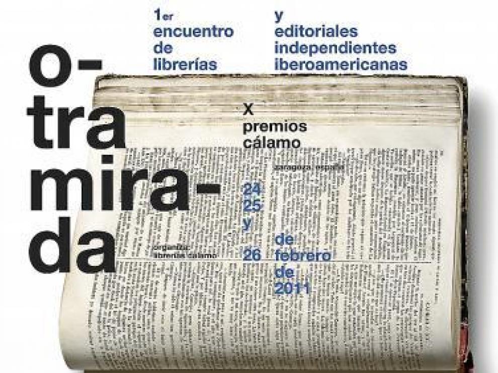 Cartel anunciador del encuentro, obra de Isidro Ferrer.