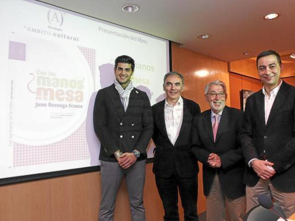 Guillermo García, José Luis Solanilla, Ángel de Uña y Juan Revenga.