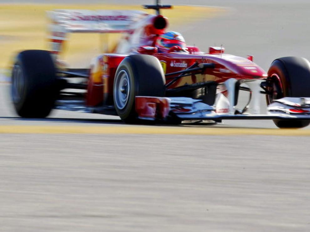 El piloto español de Ferrari, Fernando Alonso