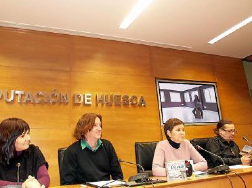 Presentación del disco 'Romper el muro' en la Diputación de Huesca