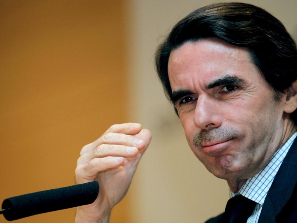 El expresidente del Gobierno José María Aznar