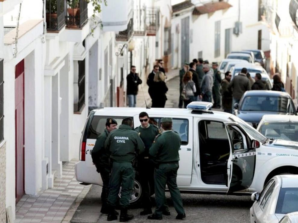 Registro de una vivienda tras la detención