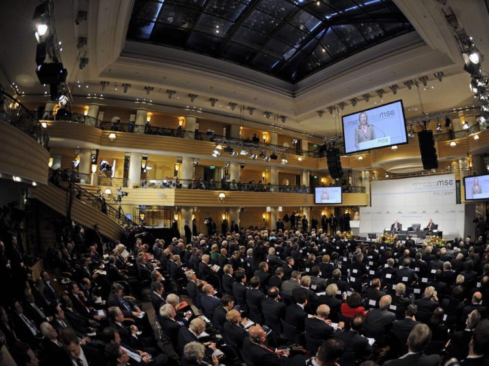 Hillary Clinton, en la conferencia de seguridad de Múnich