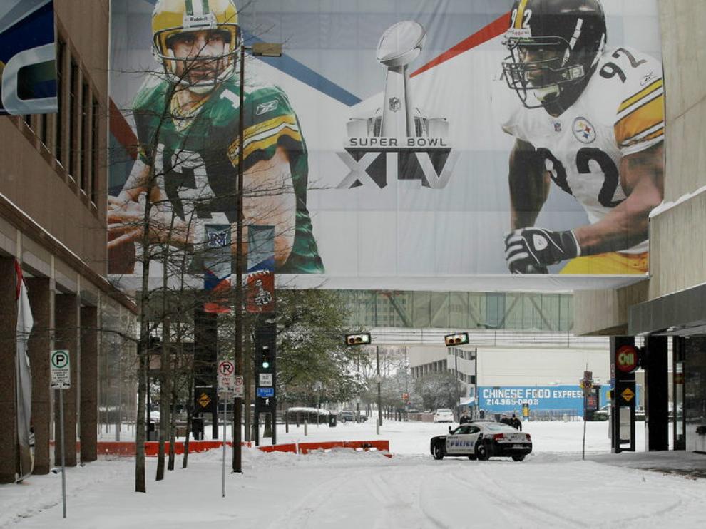 Preparativos de la final de la Super Bowl