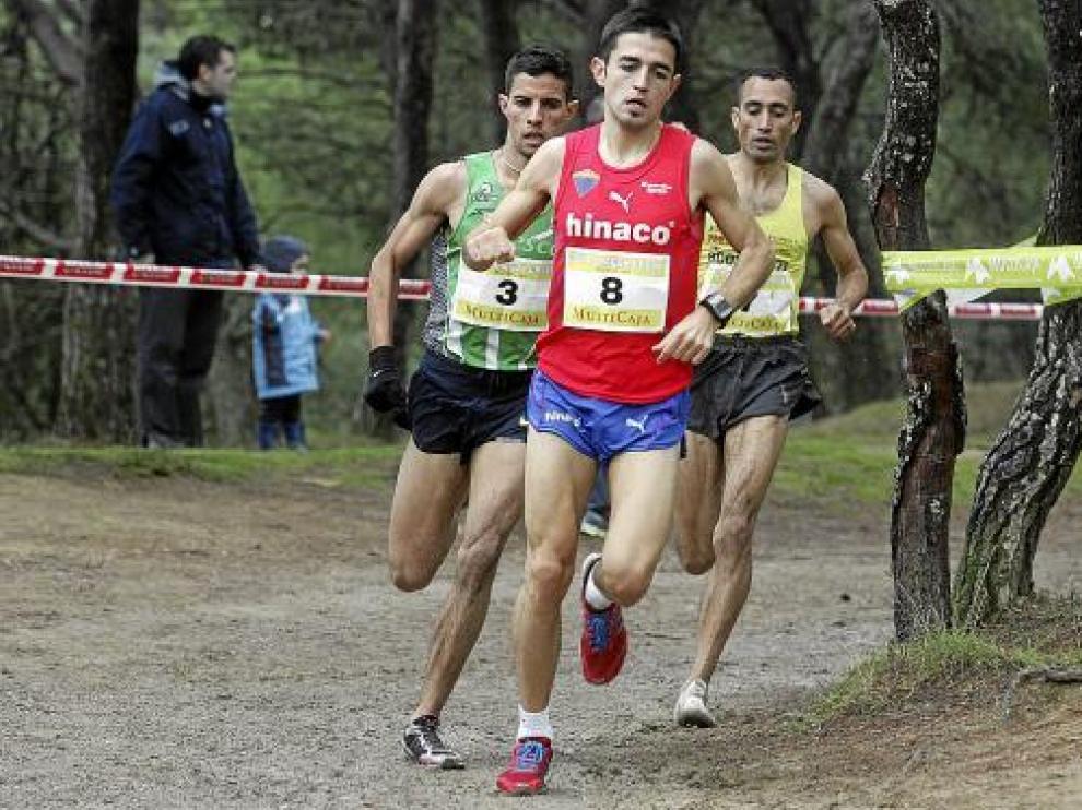 El barbastrense del Hinaco Javier Mariño, en una anterior prueba