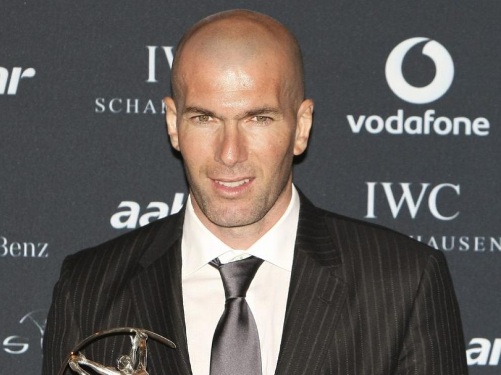 Zinedine Zidane ha sido premiado por su trayectoria