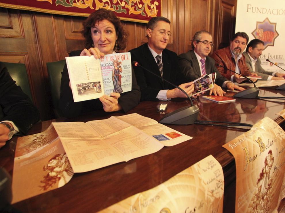 Presentación de la programación de las Bodas de Isabel de Segura