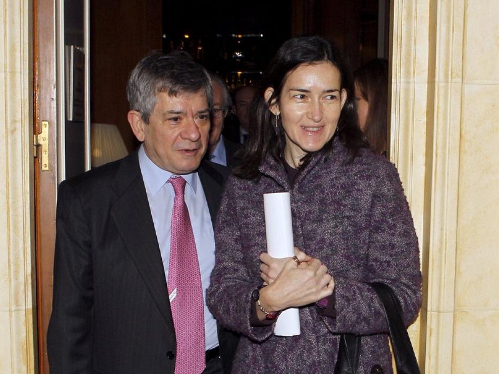 La ministra de cultura, Ángeles González-Sinde