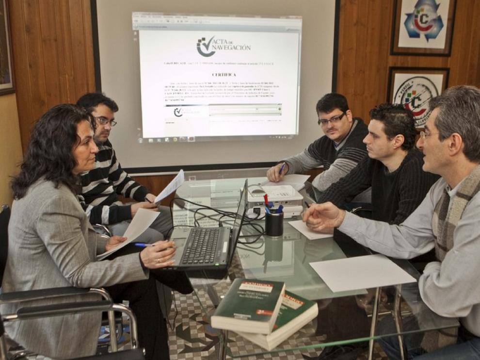 Equipo que ha trabajado en el desarrollo de Acta de Navegación