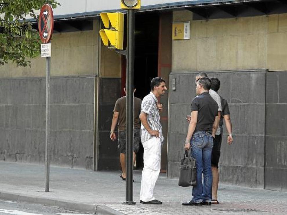 Algunos presuntos implicados en la Operación Isabel destapada en Zaragoza en 2010.