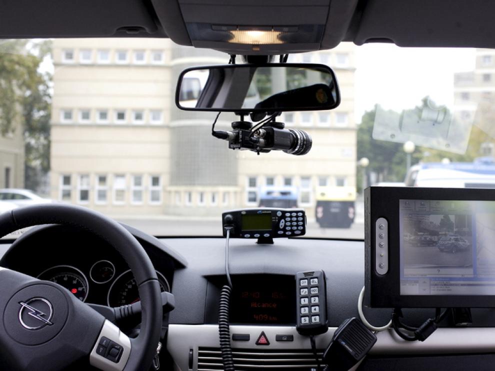 Interior de un 'multacar'.