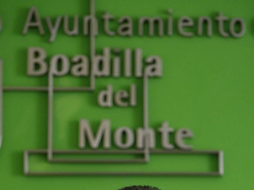 El alcalde de Boadilla del Monte, Juan Siguero