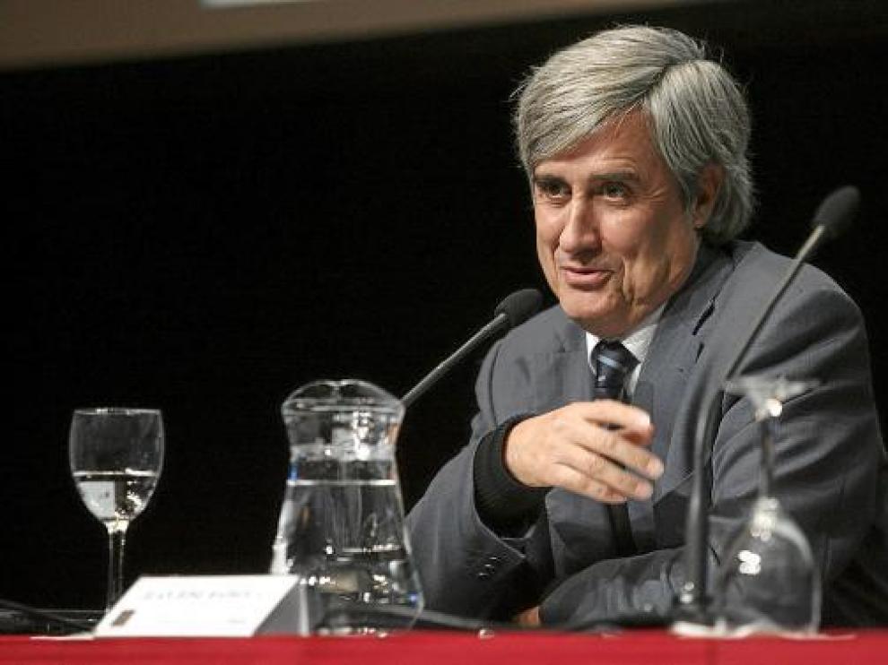 Juan José Badiola, ayer, durante su intervención en la clausura del congreso sobre las plagas.