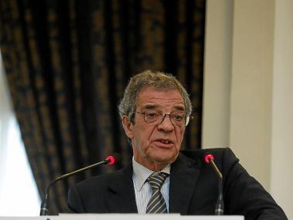 César Alierta, durante su intervención.